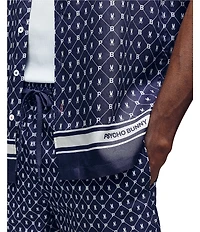 Psycho Bunny Hunter Tencel Short Sleeve Woven Shirt