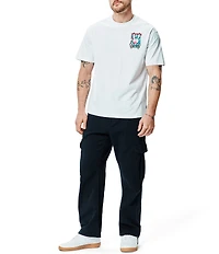 Psycho Bunny Isaac Relaxed Fit Short Sleeve T-Shirt