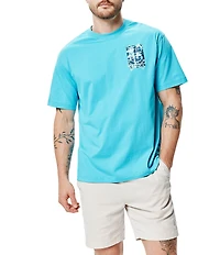 Psycho Bunny Isaac Relaxed Fit Short Sleeve T-Shirt