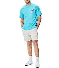 Psycho Bunny Isaac Relaxed Fit Short Sleeve T-Shirt