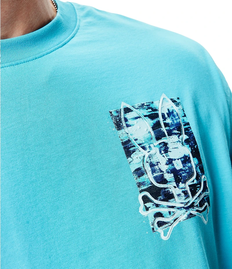 Psycho Bunny Isaac Relaxed Fit Short Sleeve T-Shirt