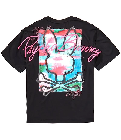 Psycho Bunny Isaac Relaxed Fit Short Sleeve T-Shirt