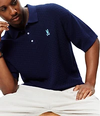 Psycho Bunny Jace Relaxed Fit Short Sleeve Polo Shirt
