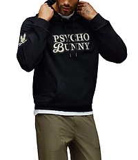 Psycho Bunny Janvi Embroidered Patch Hoodie