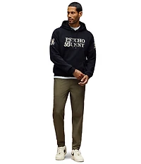 Psycho Bunny Janvi Embroidered Patch Hoodie