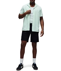 Psycho Bunny Jayme Seersucker Short Sleeve Woven Camp Shirt