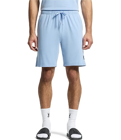 Psycho Bunny Jersey Lounge Embroidered Bunny Drawstring Shorts