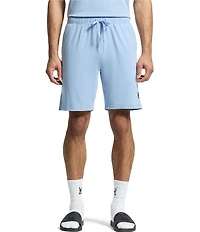 Psycho Bunny Jersey Lounge Embroidered Bunny Drawstring Shorts