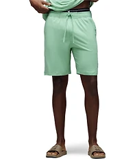 Psycho Bunny Jersey Lounge Embroidered Bunny Drawstring Shorts