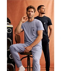 Psycho Bunny Embroidered Bunny Lounge Pants