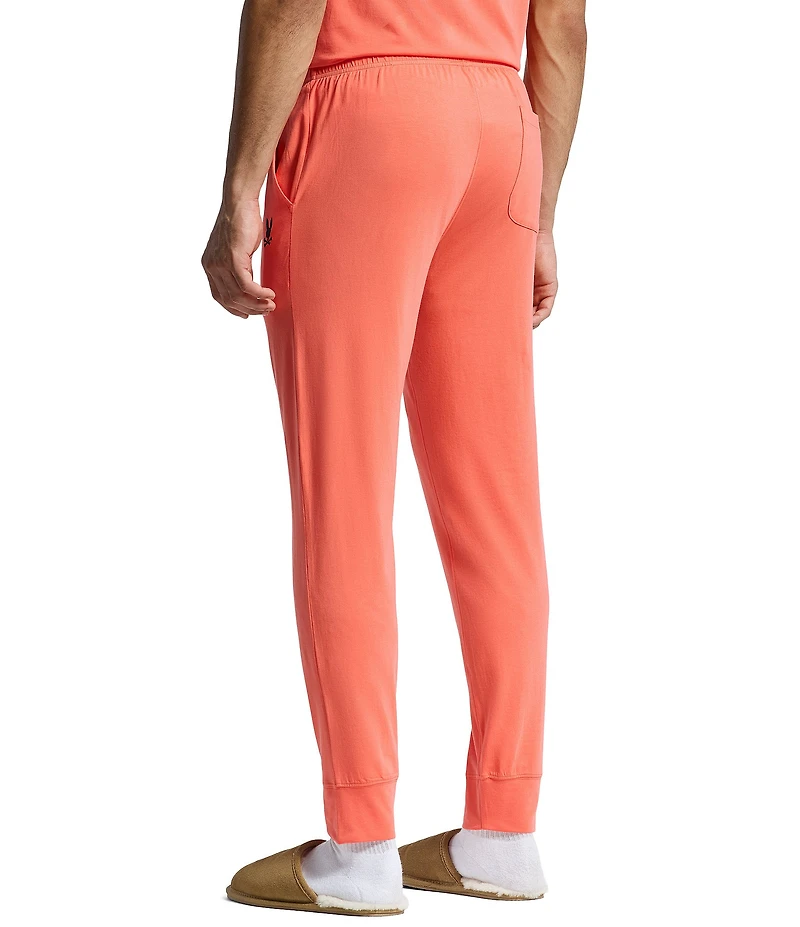 Psycho Bunny Jersey Lounge Embroidered Bunny Lounge Pants