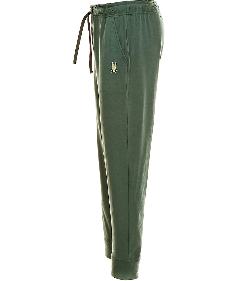 Psycho Bunny Jersey Lounge Embroidered Bunny Lounge Pants