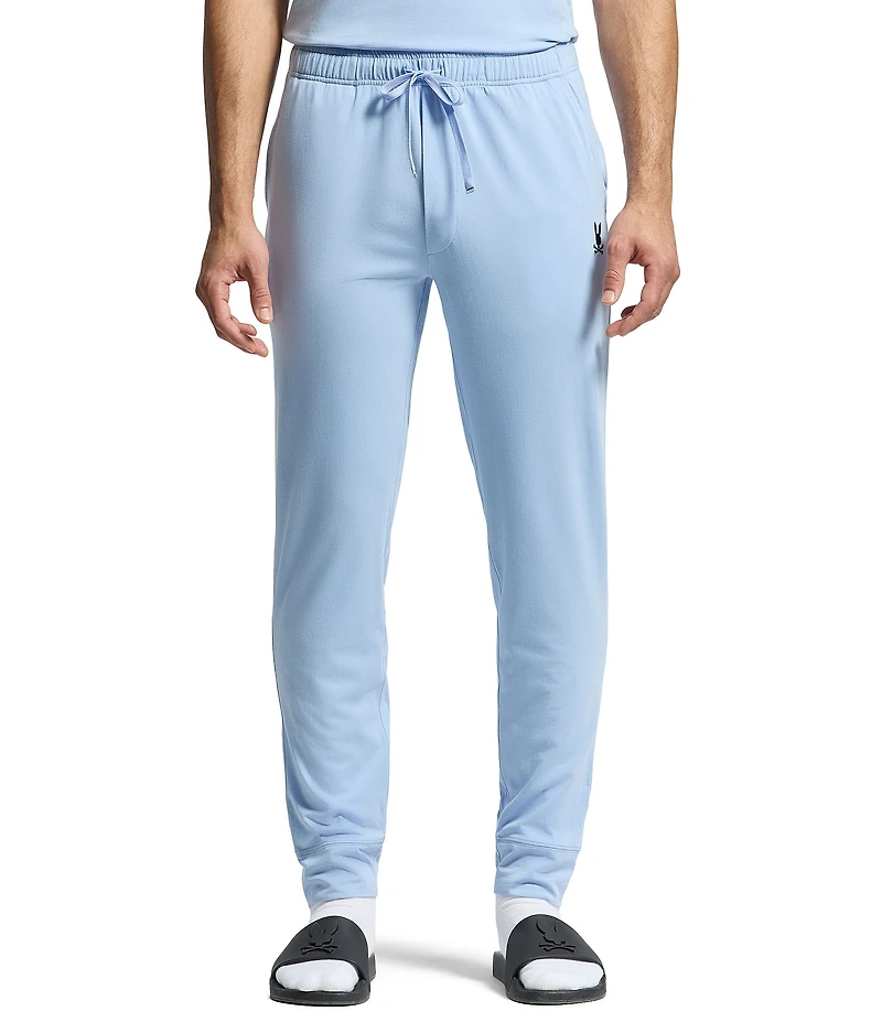 Psycho Bunny Jersey Lounge Embroidered Bunny Lounge Pants