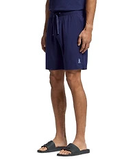 Psycho Bunny Jersey Lounge Embroidered Bunny Shorts