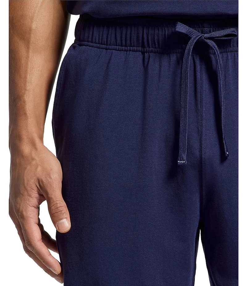 Psycho Bunny Jersey Lounge Embroidered Bunny Shorts