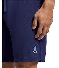 Psycho Bunny Jersey Lounge Embroidered Bunny Shorts