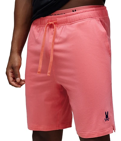 Psycho Bunny Jersey Lounge Embroidered Bunny Shorts