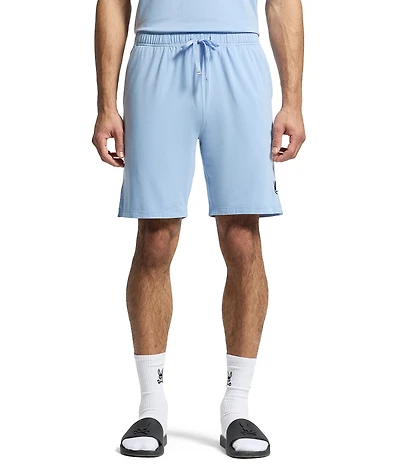 Psycho Bunny Jersey Lounge Embroidered Bunny Shorts