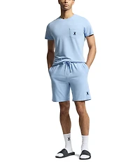 Psycho Bunny Jersey Lounge Embroidered Bunny Shorts