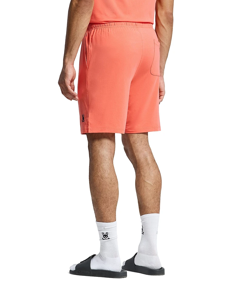 Psycho Bunny Jersey Lounge Embroidered Bunny Shorts
