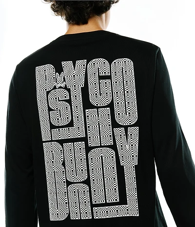 Psycho Bunny Joey Back Graphic Long Sleeve T-Shirt