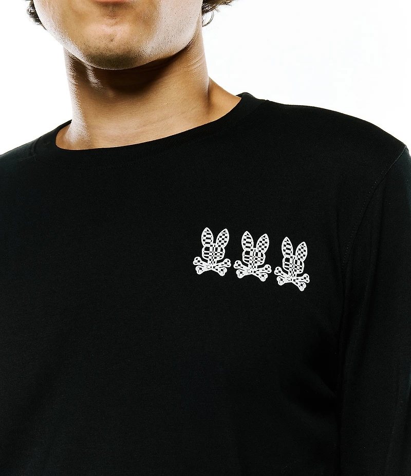 Psycho Bunny Joey Back Graphic Long Sleeve T-Shirt