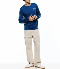 Psycho Bunny Joey Back Graphic Long Sleeve T-Shirt