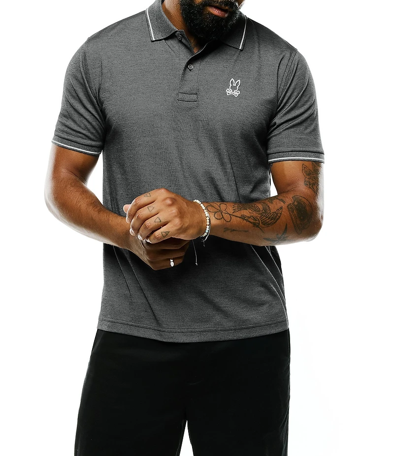 Psycho Bunny Joji Performance Short Sleeve Polo Shirt