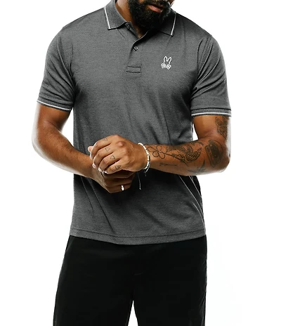Psycho Bunny Joji Performance Short Sleeve Polo Shirt