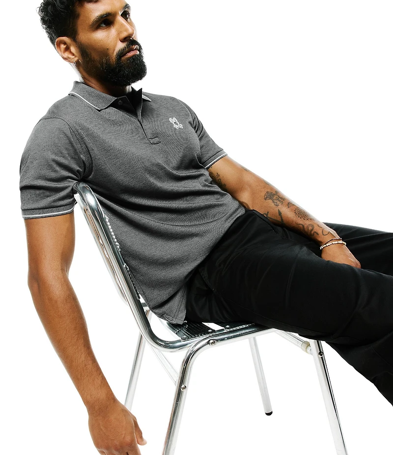 Psycho Bunny Joji Performance Short Sleeve Polo Shirt