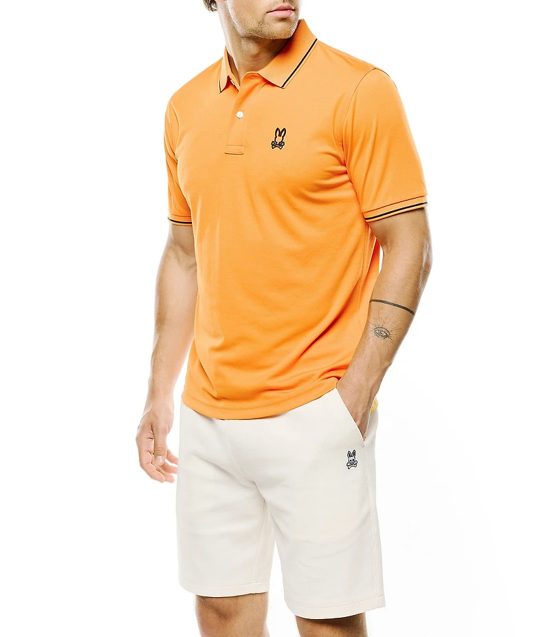 Psycho Bunny Joji Performance Short Sleeve Polo Shirt