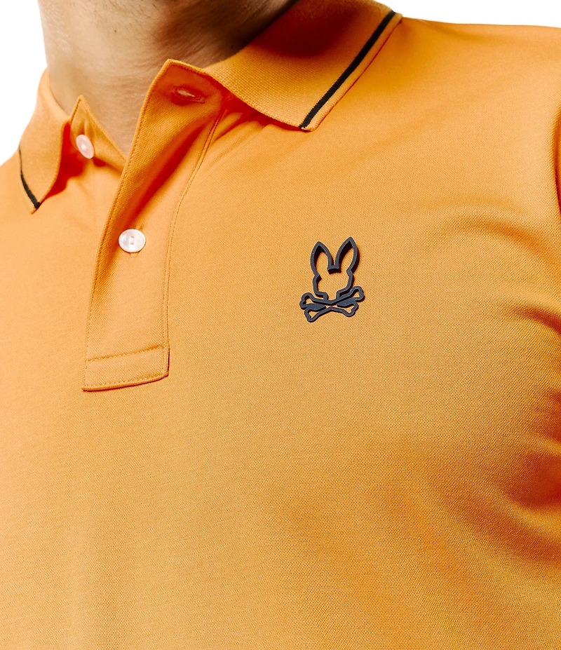 Psycho Bunny Joji Performance Short Sleeve Polo Shirt