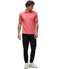 Psycho Bunny Jonathan Pique Johnny Collar Short Sleeve Polo Shirt