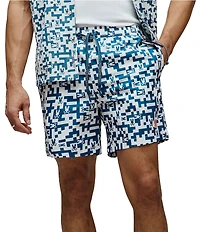 Psycho Bunny Josh Allover Bunny Swim Trunks