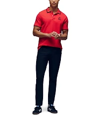 Psycho Bunny Jude Pique Short Sleeve Polo Shirt