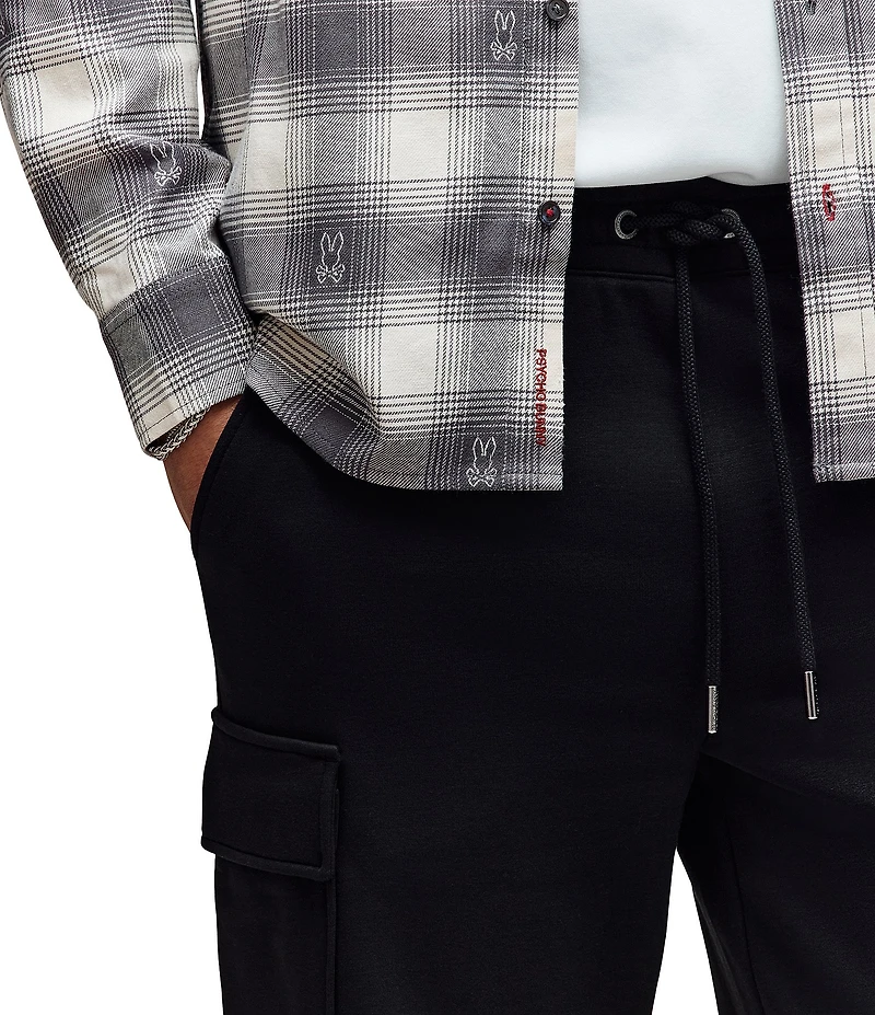 Psycho Bunny Kurt Plaid Flannel Long Sleeve Woven Shirt