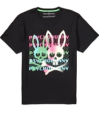 Psycho Bunny Landon Wordmark Short Sleeve T-Shirt