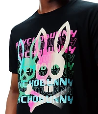 Psycho Bunny Landon Wordmark Short Sleeve T-Shirt