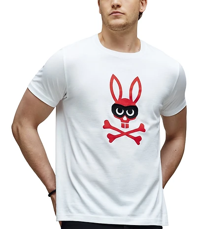 Psycho Bunny Large Mischief Bunny Short Sleeve T-Shirt