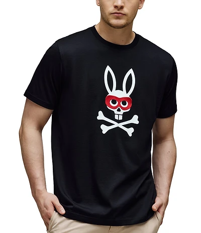 Psycho Bunny Large Mischief Bunny Short Sleeve T-Shirt