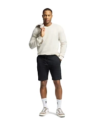 Psycho Bunny Levanzo Embroidered French Terry 8#double; Inseam Shorts