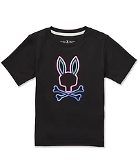Psycho Bunny Little Boys Dayton Short Sleeve Graphic T-Shirt