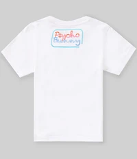 Psycho Bunny Little Boys Dayton Short Sleeve Graphic T-Shirt