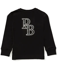 Psycho Bunny Little Boys Long Sleeve Rowen Graphic T-Shirt