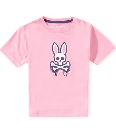 Psycho Bunny Little Boys Short Sleeve Carl Graphic T-Shirt