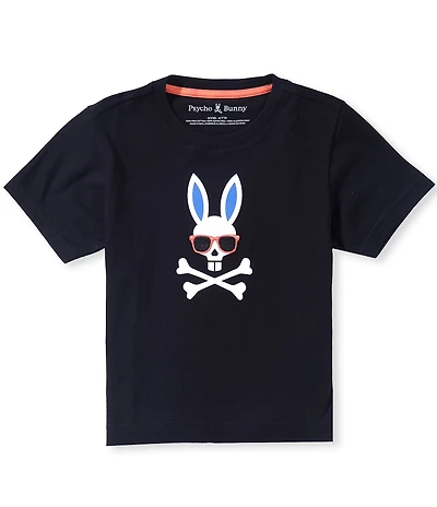 Psycho Bunny Little Boys Short Sleeve Devin Graphic T-Shirt