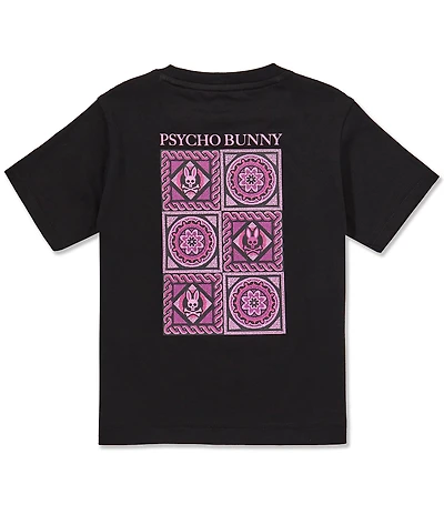 Psycho Bunny Little Boys Short Sleeve Frank Back Graphic Tee