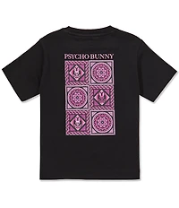 Psycho Bunny Little Boys Short Sleeve Frank Back Graphic Tee