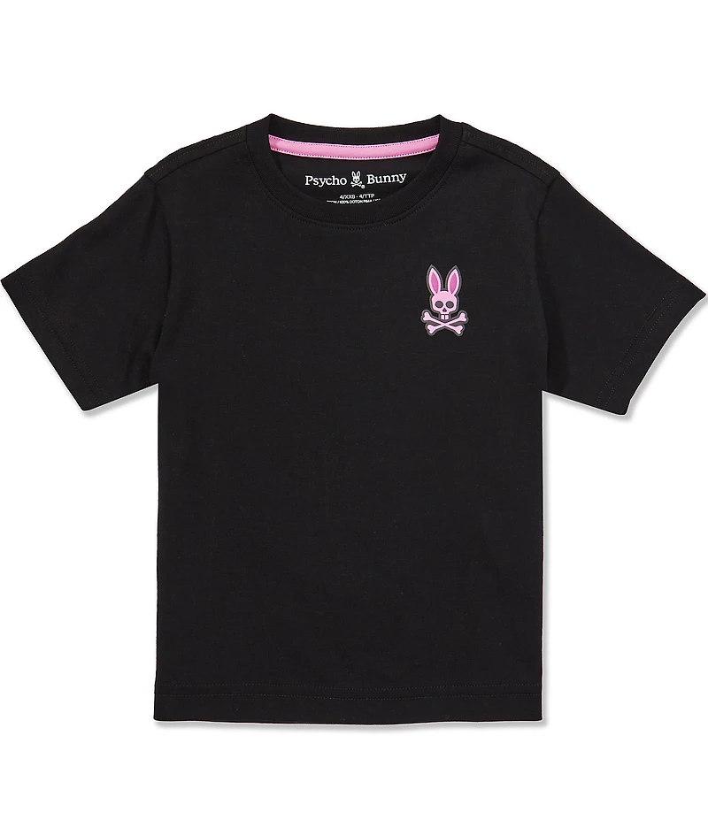 Psycho Bunny Little Boys Short Sleeve Frank Back Graphic Tee