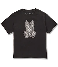 Psycho Bunny Little Boys Short Sleeve Johnny Graphic T-Shirt
